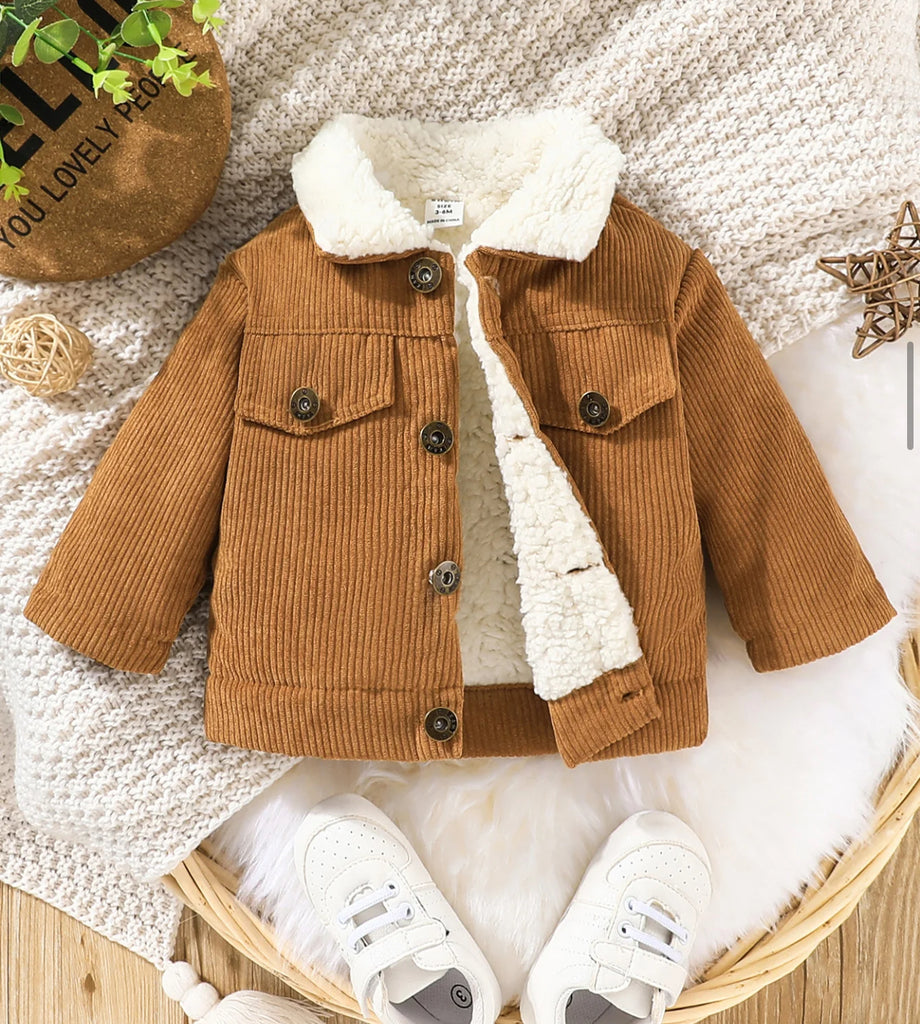 Tan Corduroy Jacket