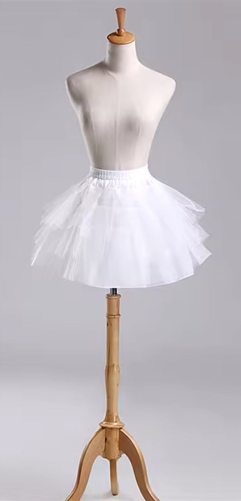 White Ruffle Petticoat