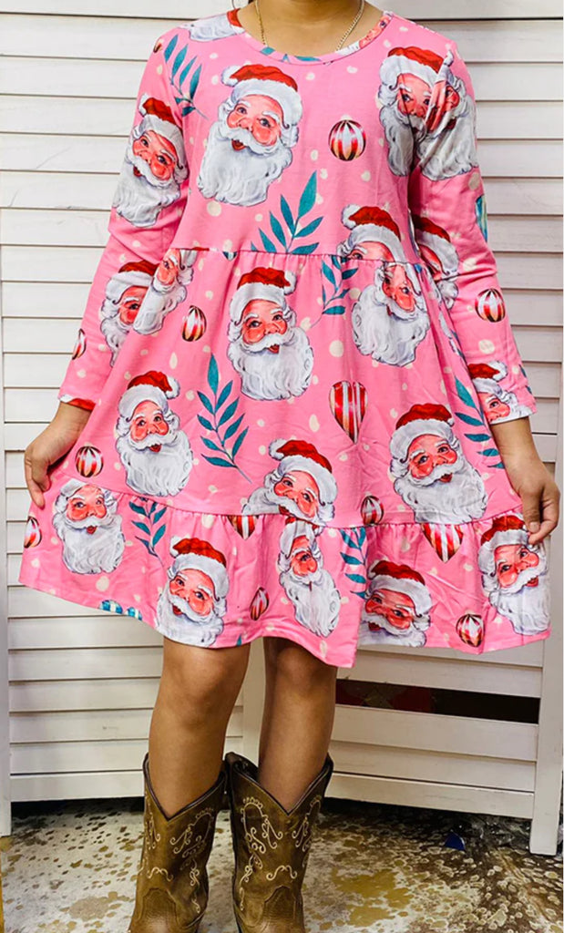 Pink Santa Dress