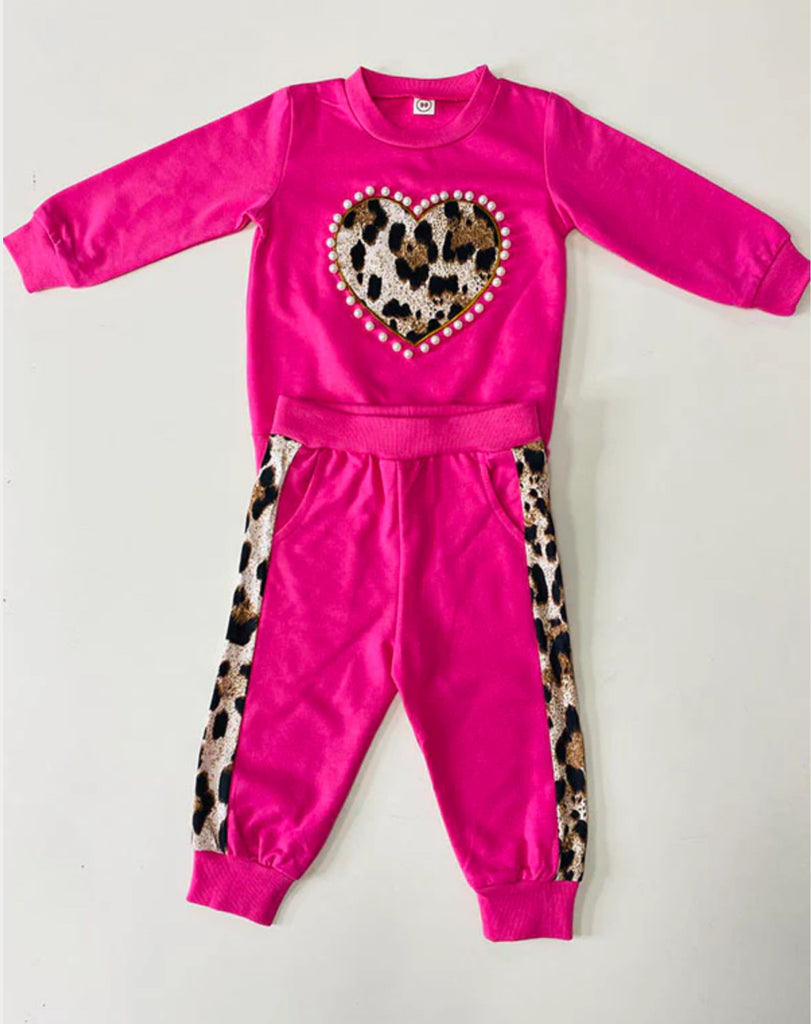 Leopard Heart Set