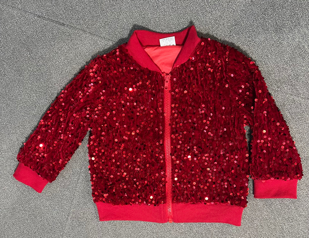 Red Sequin Jacket