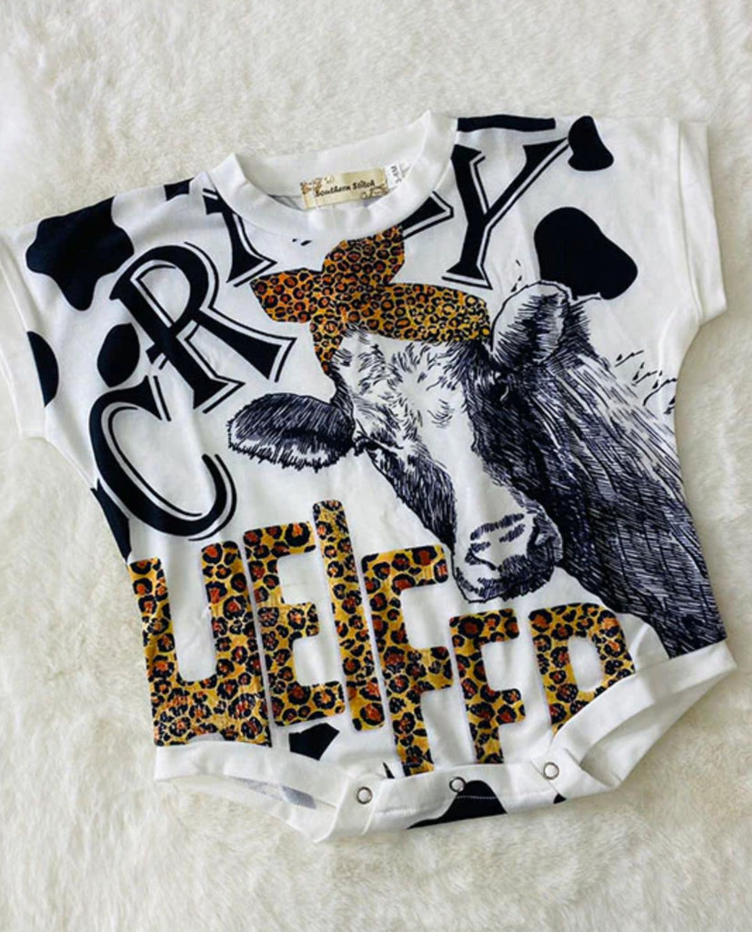 Crazy Heifer Baggy Romper