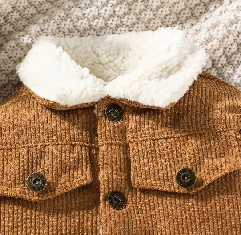 Tan Corduroy Jacket