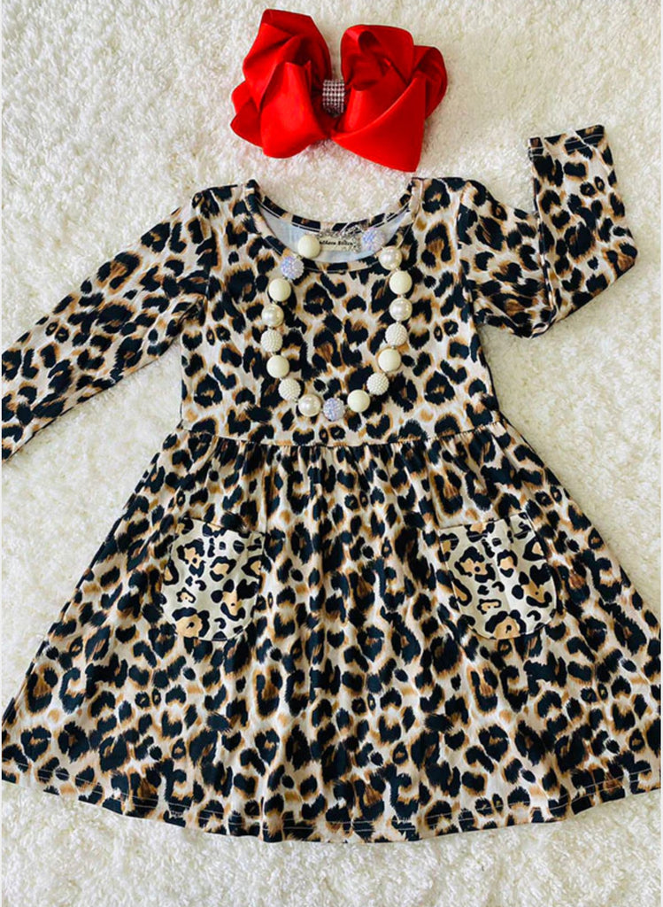 Leopard Twirl Dress