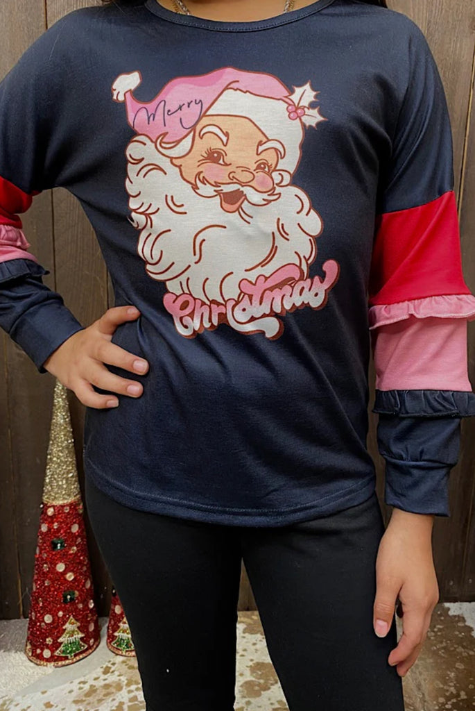 Santa Long Sleeve Top