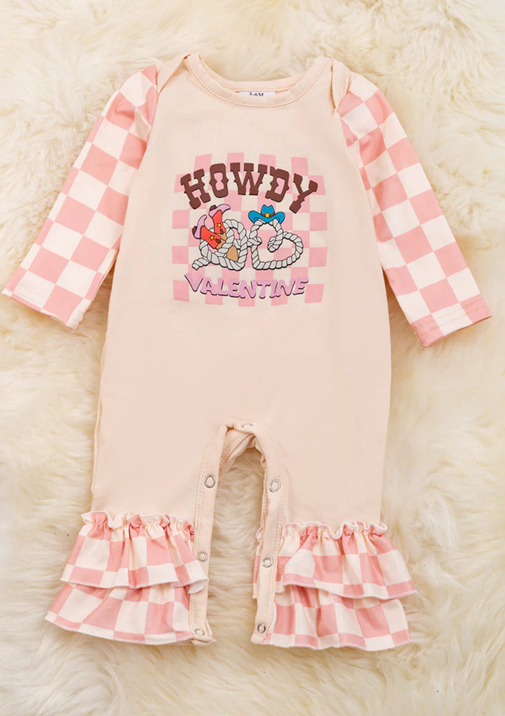 Howdy Valentine Romper