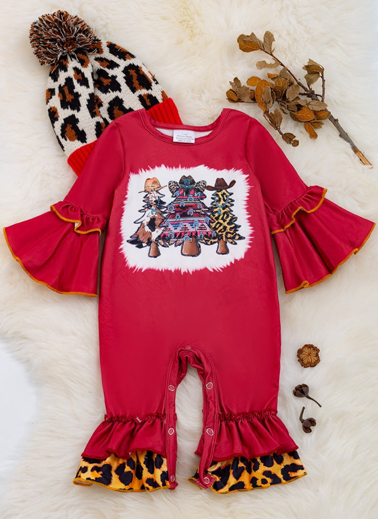 A Western Christmas Romper