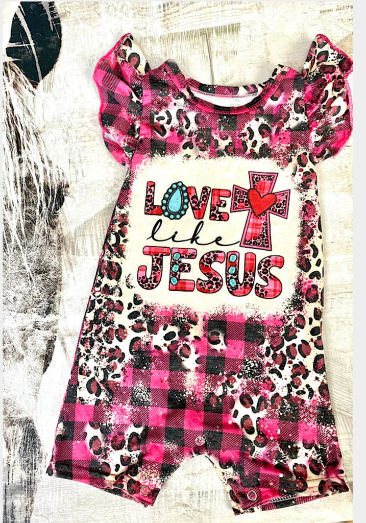 LOVE LIKE JESUS ROMPER