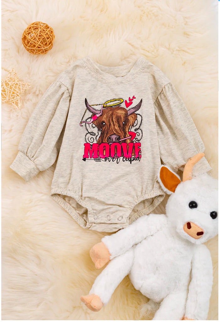 Moove Over Cupid Romper