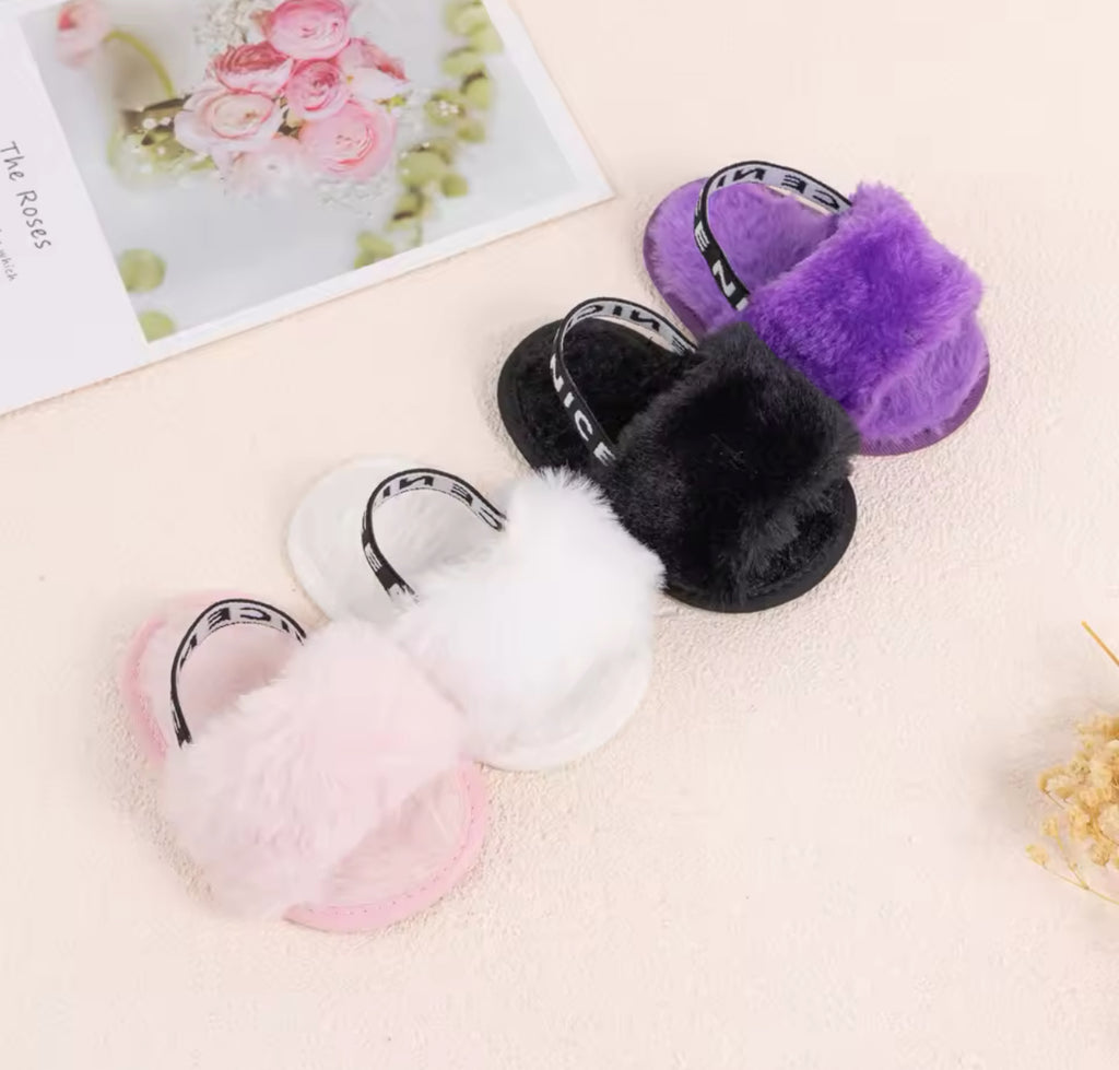 Furry Feet Infant/Toddler Slippers