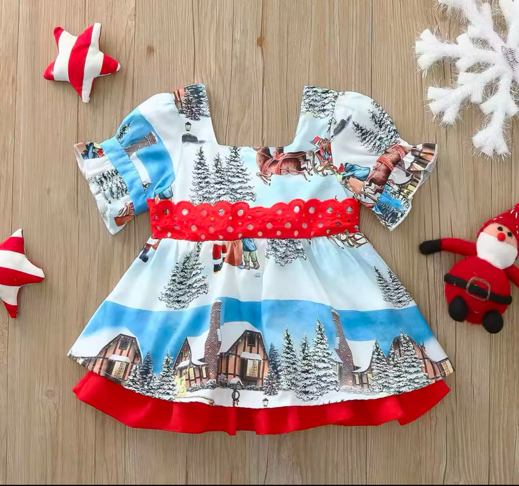 Wintery Christmas Dress