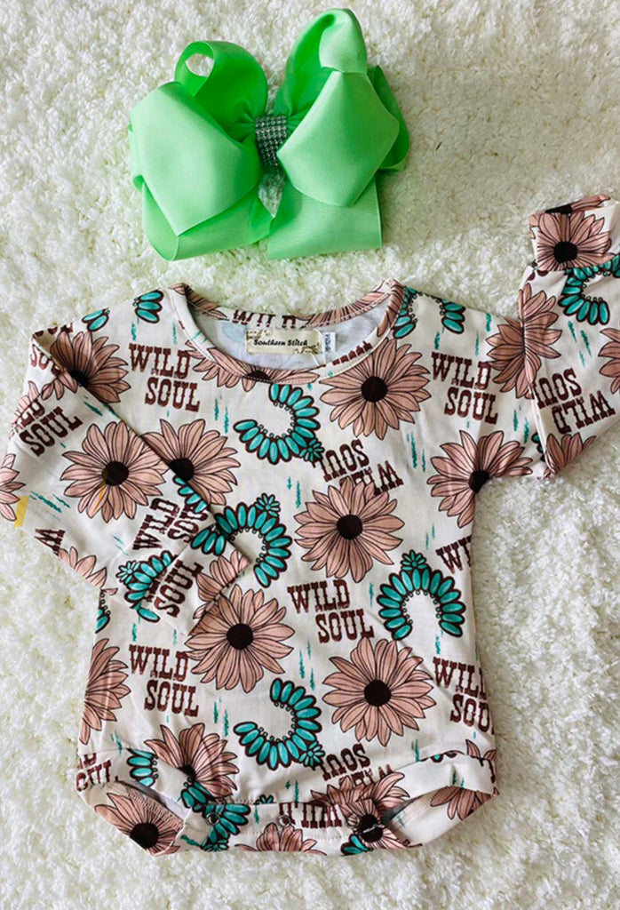 Wild Soul Floral Romper