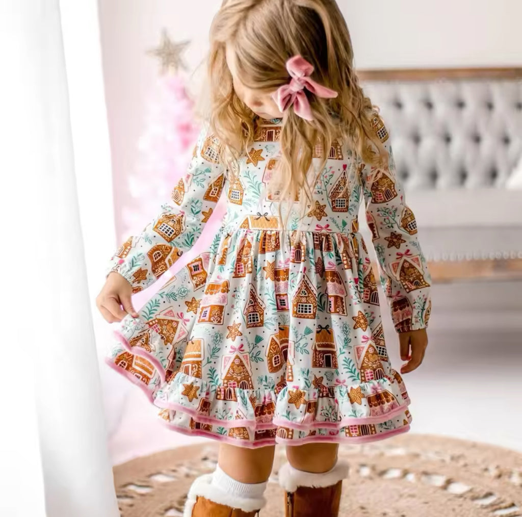 Gingerbread Christmas Dress