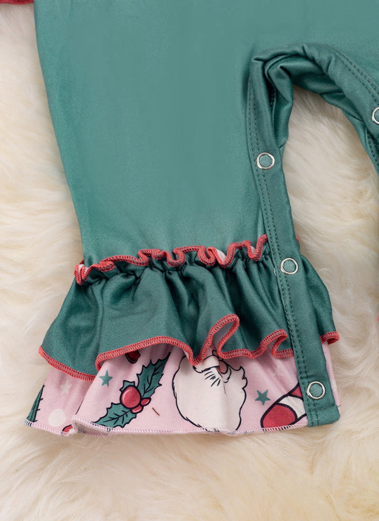 Christmas Cowgirl Romper