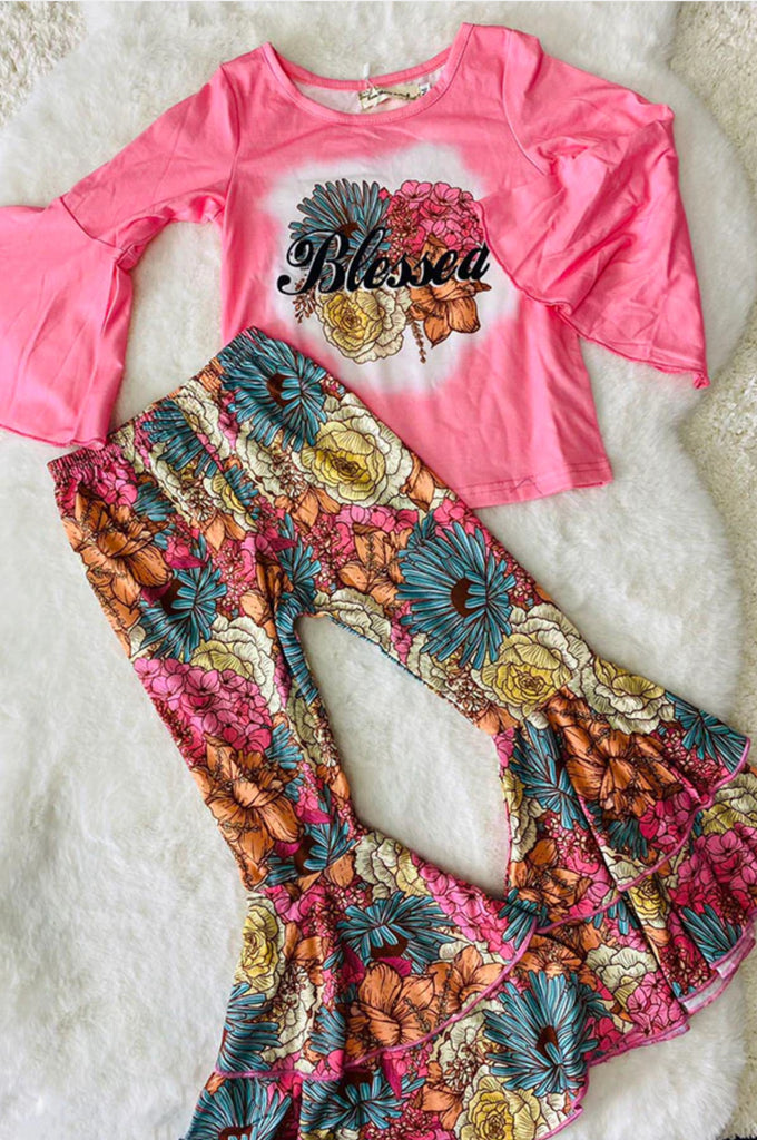 Blessed Babe Bell Sleeve Set