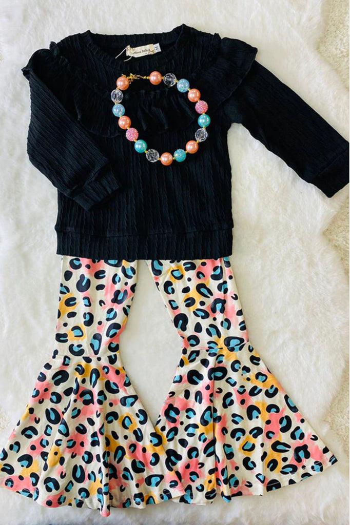 Pastel Leopard Bell Set