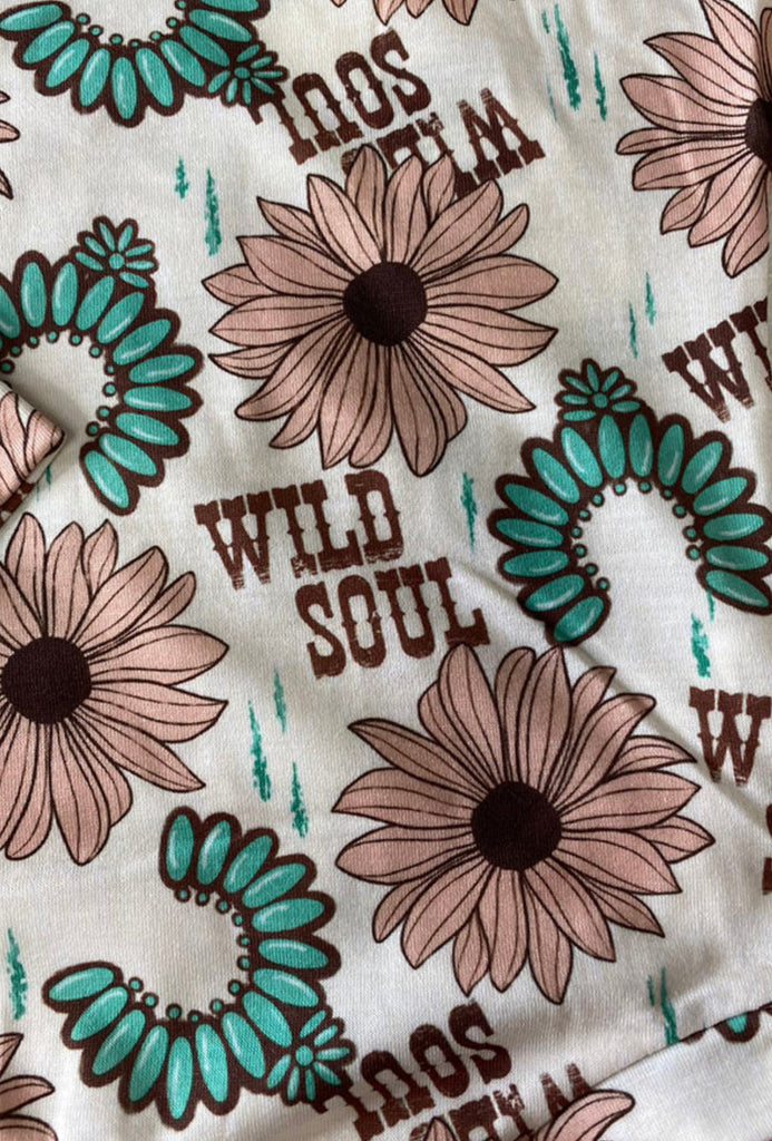 Wild Soul Floral Romper