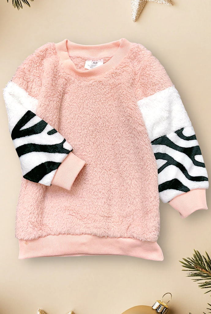 Zebra Sleeve Top