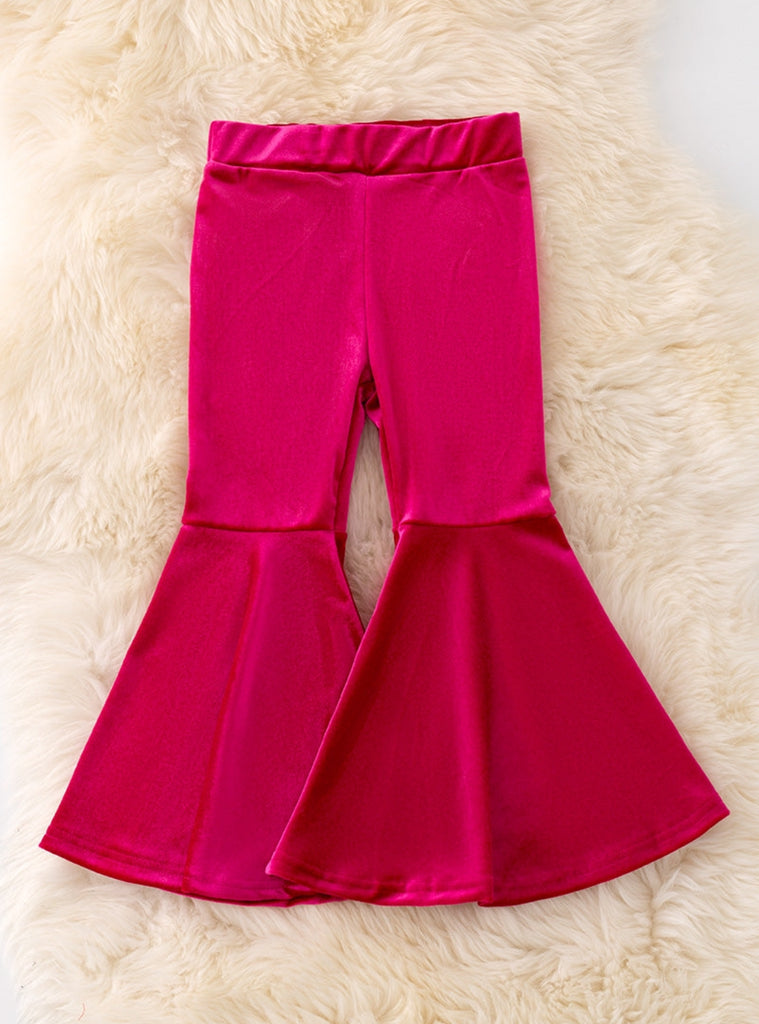 Hot Pink Velour Bell