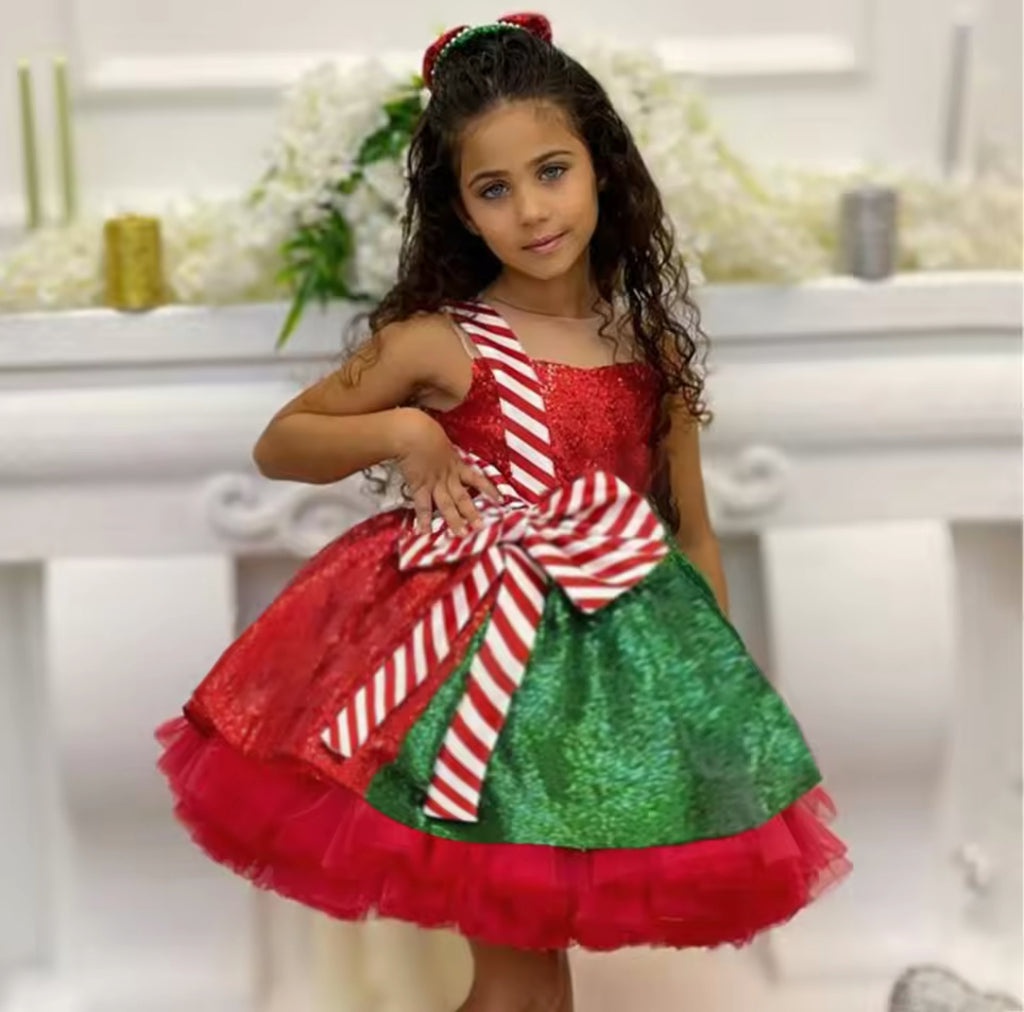 Holly Jolly Festive Christmas Dress